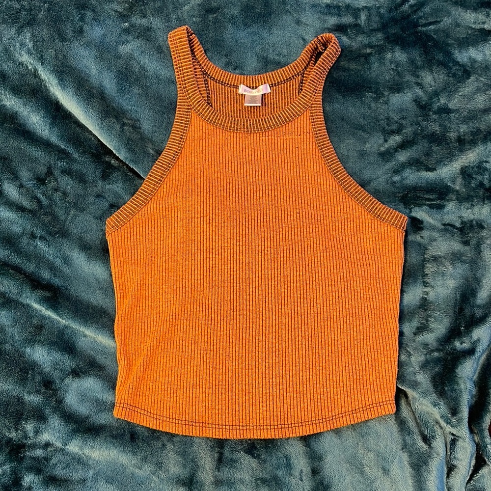 orange crop top *kinda*
